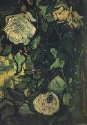 Vincent Van Gogh Roses and Beetle (nn04) oil painting on canvas